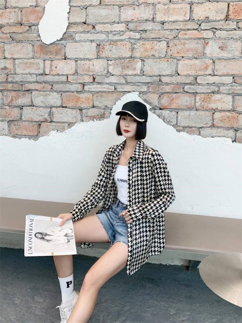 千鸟格衬衣，其它，红嘴鸥