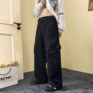男秋季新款港风休闲裤RK17P50图片