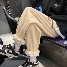 XZ409-1-K619-P65冬季新款加绒加厚保暖运动休闲裤，男装休闲裤，星座1514