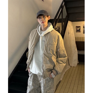 （现货）棉服秋冬款 飞行员工装短款棒球服 高质量 P118控158现货图片