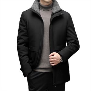 QLMMF238秋冬新款2022年男士休闲服加厚保暖休闲夹克外套P100图片