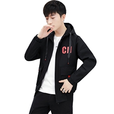 2021新款男士外套韩版潮牌工装夹克休闲秋季上衣服H9005，男装夹克，星座509