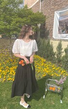 花边袖上衣，其它，唯品