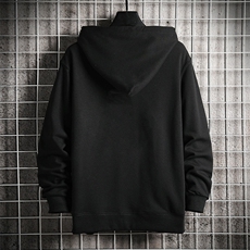 KS21238-P38连帽开衫卫衣男运动外套大码班服网格，男装卫衣，电商A040A