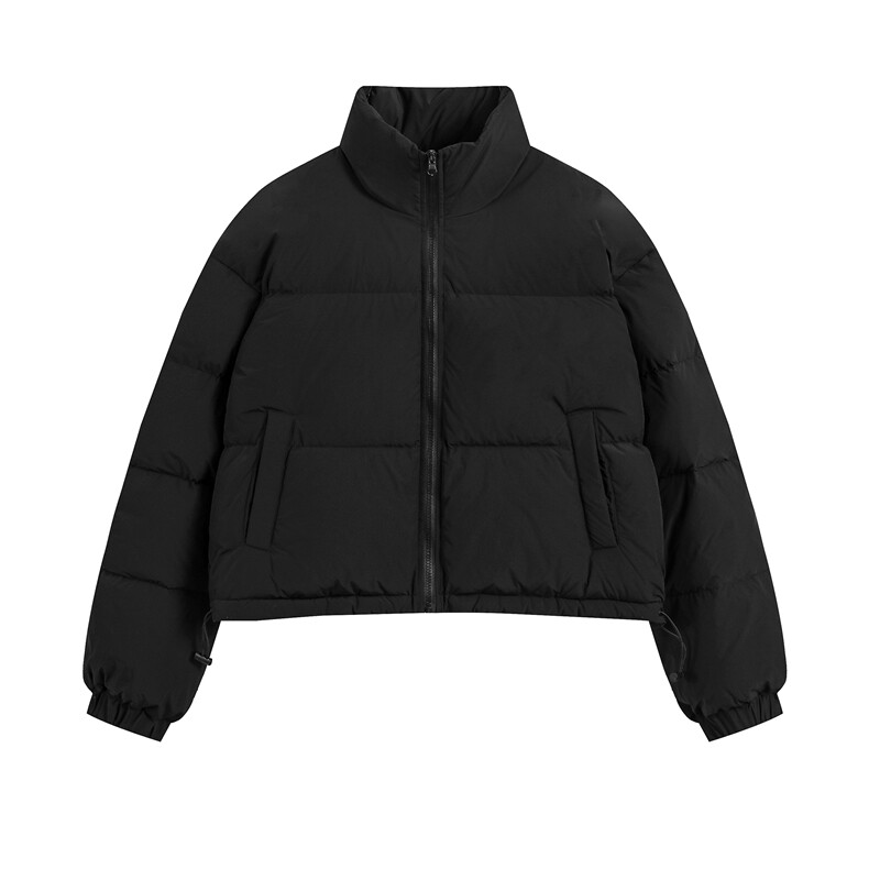 白底平铺二开立领短款面包服时尚保暖棉服A247-MY500特批65,男装棉衣,电商A247