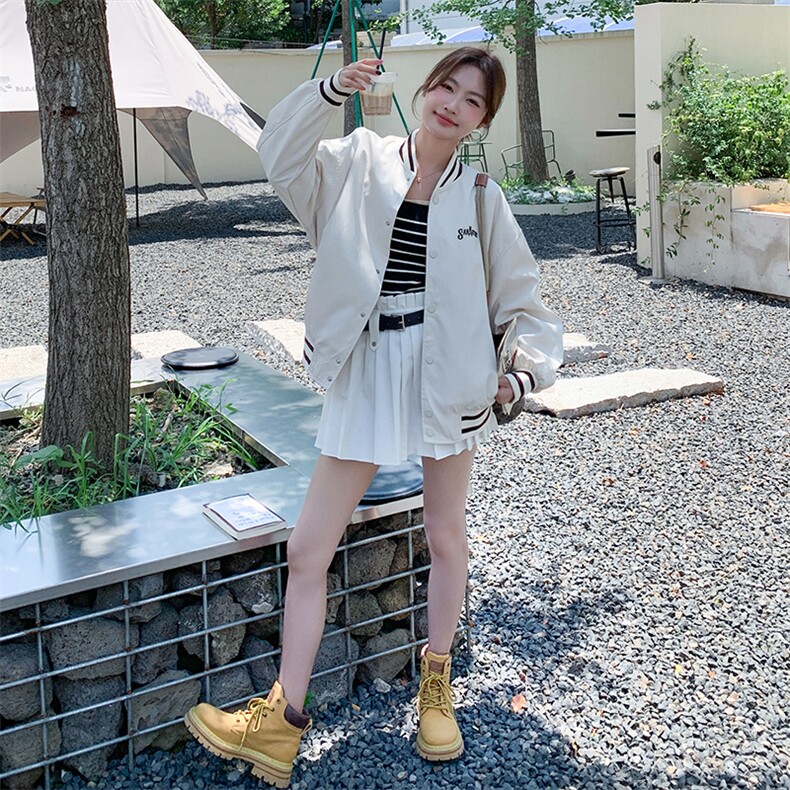 2023年秋季新款棒球服夹克外套B190-82389-P135-K188,女装短外套,一九零
