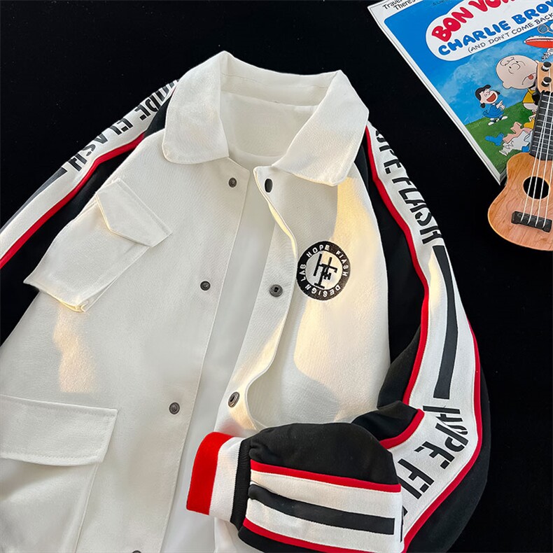 港风机车飞行夹克外套赛车服夹克潮流棒球百搭外套J9951P75,男装夹克,电商A128