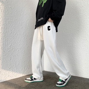 内里包边高货直播 得物 现货男大码宽松拖地裤图片