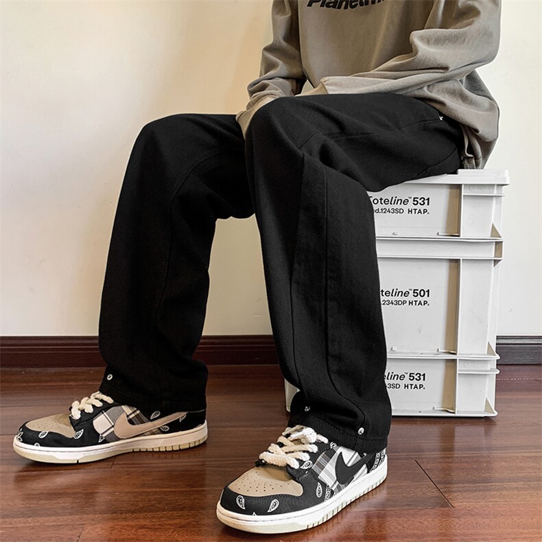 现货早春高街直筒牛仔裤男K817-P55，男装牛仔裤，电商D321