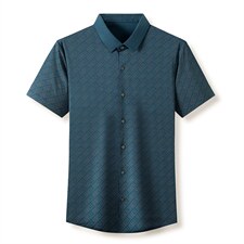 爸爸夏装短袖中老年男装夏季休闲运动套装中年男士T恤老年人上衣图片
