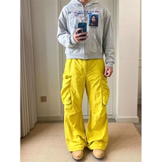 秋新款美式复古潮牌印花开衫卫衣男女宽松连帽街头潮流卫衣外套，女装短外套，四季星座505