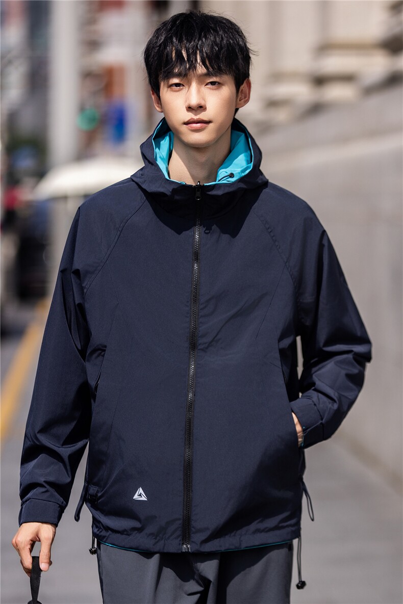 2025新款派克服工装连帽三防外套双面穿休闲夹克F0926-P100控199,男装夹克,电商D215