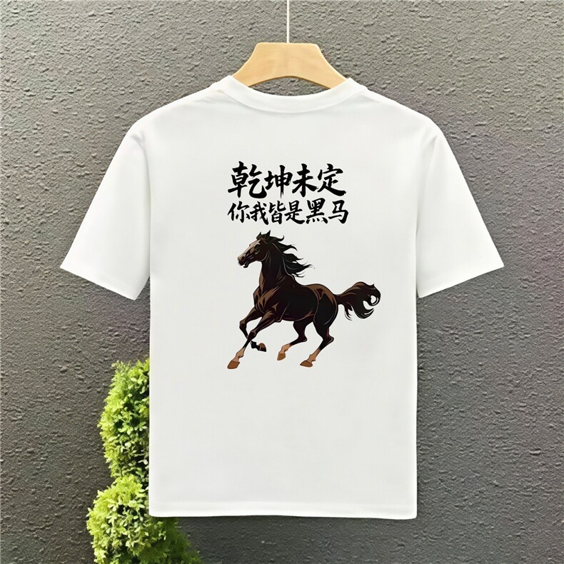 1506A/GL4190/P32马到中高考穿的衣服装班服T恤1,男装T恤,星座1506A
