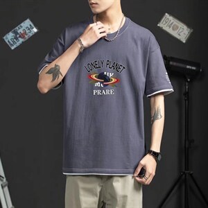 男圆领T恤宽松短袖J2229P28，男装T恤，星座1116-2