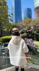 卫衣拼接轧款超，女装卫衣/绒衫，一杭