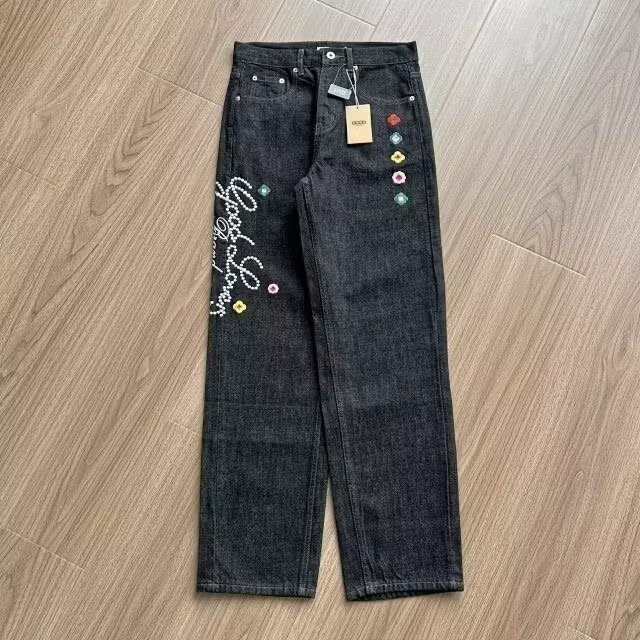 1506A/G6500/P52个性字母牛仔裤嘻哈,男装牛仔裤,星座1506A