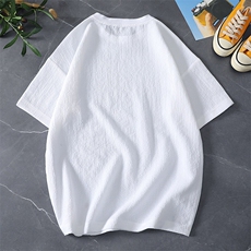 夏季现货主推大码港风情侣印花风圆领短袖T恤男T613P30，男装T恤，电商B226-2（原B217-2）
