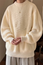 8XL-M特大码毛衣男高品质加厚宽松胖子毛衣针织衫MY1201P58控78，男装针织衫/毛衣，电商D206-1