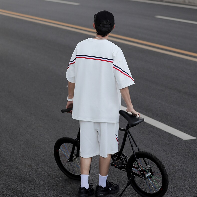 2025短袖套装TZ86/P78控108,男装休闲套装,电商A148