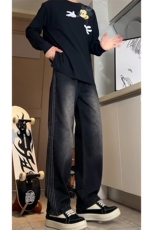A178秋冬季新款美式休闲牛仔裤男直筒宽松Q86P48限价68，男装牛仔裤，电商A178