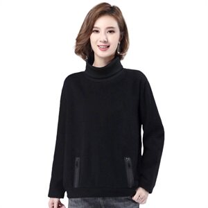 2022年秋冬款高领卫衣休闲拉链打底衫女加厚加绒,女装卫衣/绒衫,涵誉