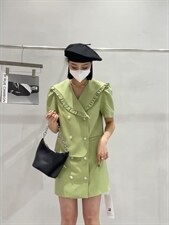 2022夏装韩版连衣裙，女装连衣裙，雷洛奇丽