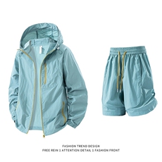 新款休闲情侣防晒套装，男装防晒衣，星座1206-1（原A206-1）