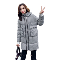 气质休闲时尚韩版棉衣/棉服休闲百搭2020年冬季舒适，女装棉衣/棉服，钱塘布衣