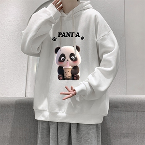 连帽卫衣男大码胖子帽衫大号运动服WY2417-P35图片