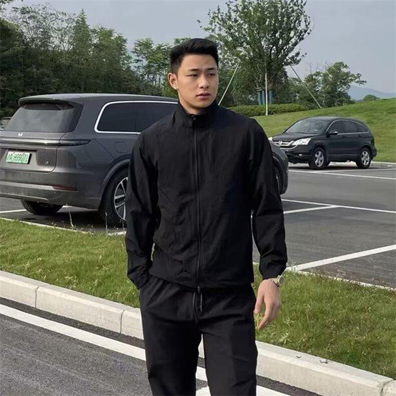 春夏款高品质冰感速干防晒服男女休闲户外运动外套透气机能风夹克，男装防晒衣，电商A486-1