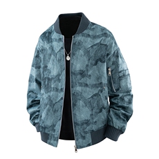 男士外套棒球领2025秋新款潮牌立领休闲夹克上衣外套Q5557-P68，男装夹克，星座610（原A335）