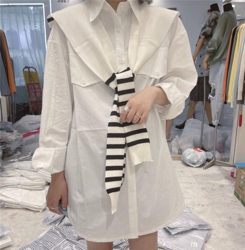 秋季新款衬衣毛衣，女装针织衫/毛衣，维密·MJ