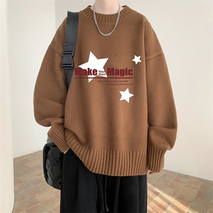 半高领毛衣男大码胖子针织衫毛线衣 M18379-P45 加绒款-P65，男装针织衫/毛衣，电商A040