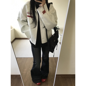 【有货】美式复古机车皮衣外套男高级感立领夹克W195CC-特P72