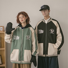 B225-W8415-P86-X118-材质60%棉40%聚酯纤维-拼接加厚棉服-现货，男装棉衣，电商B225