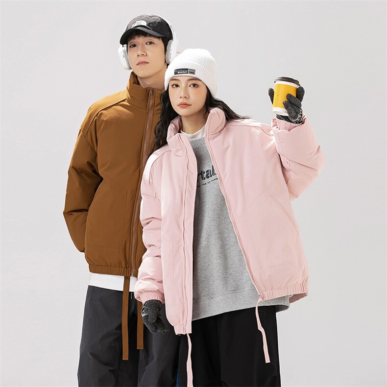 深度库存棉衣男宽松面包服防风防水加厚棉袄DSA157B-M8822-P80图片