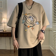 麂皮绒短袖t恤男大码半袖男JD82142-P25，男装T恤，电商A040