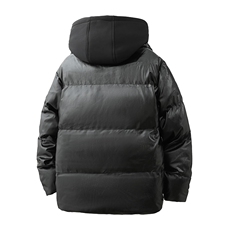 支持二开假两件PU皮绵服皮棉衣外套男8573-P90控13885733-P102，男装棉衣，电商A441