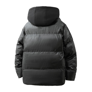 支持二开假两件PU皮绵服皮棉衣外套男 8573-P90 控138 85733-P102图片