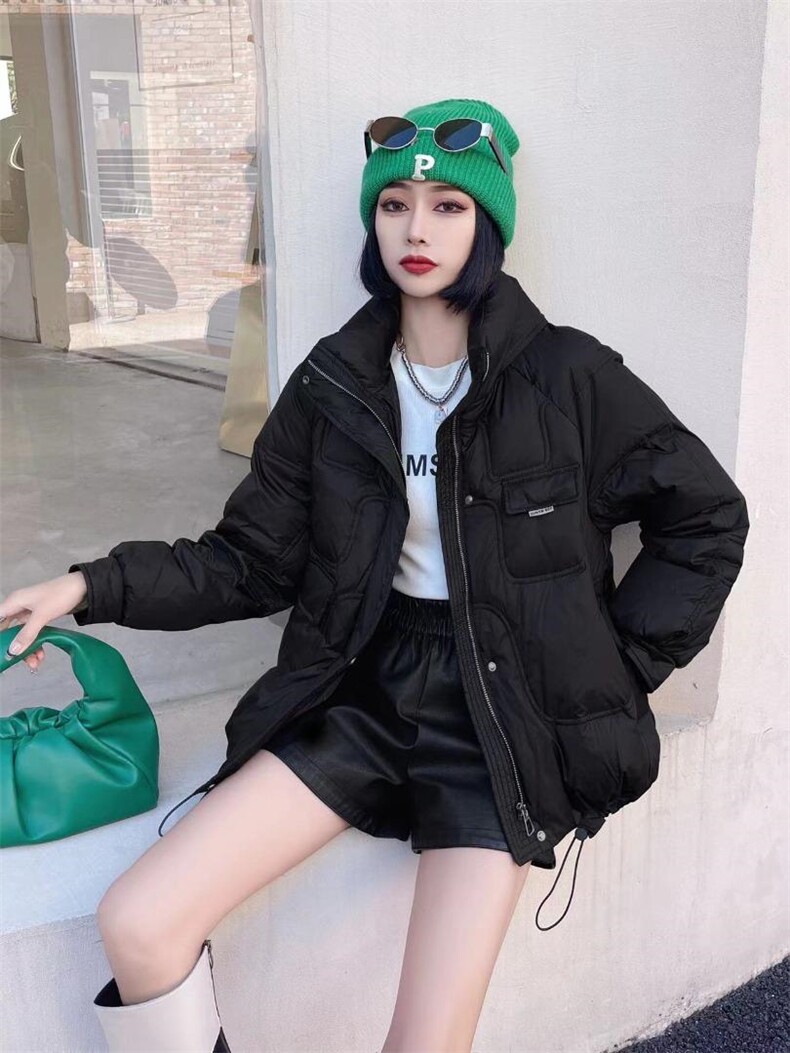 [现货]休闲羽绒服、四色、两个尺码，女装羽绒服，依柏璐(1F)