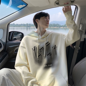 秋季新款潮牌字母印花男wlcm-8010 卫衣连帽纯棉 特批35  控59图片