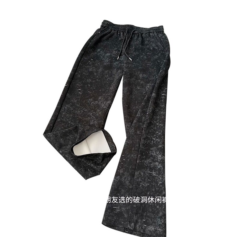 华棉破洞休闲裤现货M-3XL特P45,男装休闲裤,电商B325