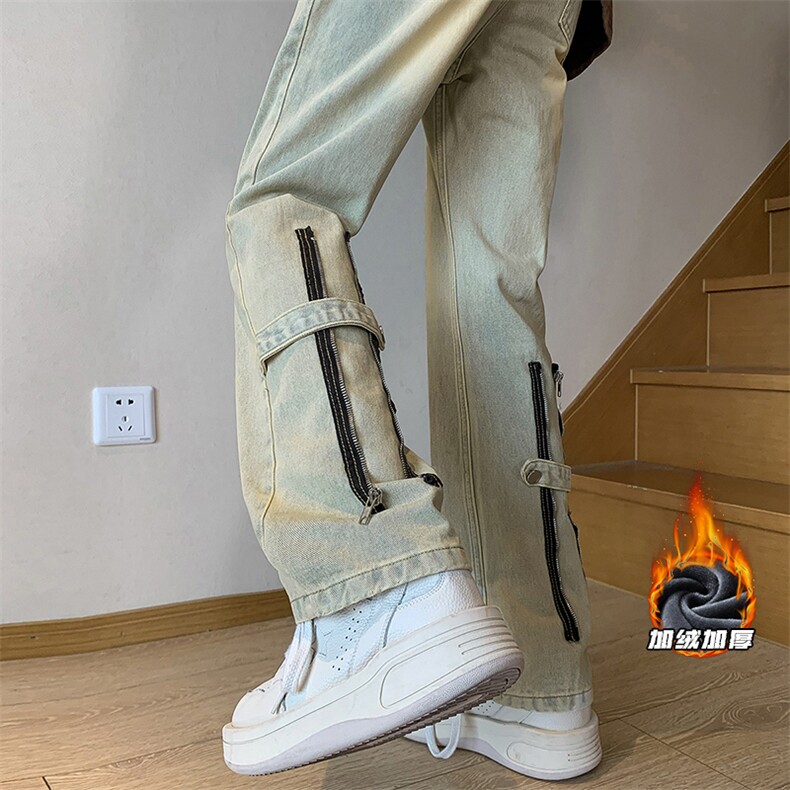 2025GK23129加绒内景大码美式微喇牛仔裤M-5XGK23902-特P50，男装牛仔裤，电商A022