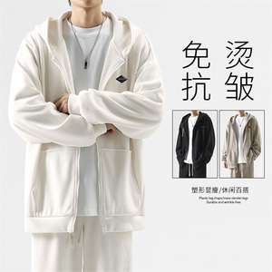 高级感男士秋冬季长袖开衫外套灯芯绒休闲装TK982-特批-78图片