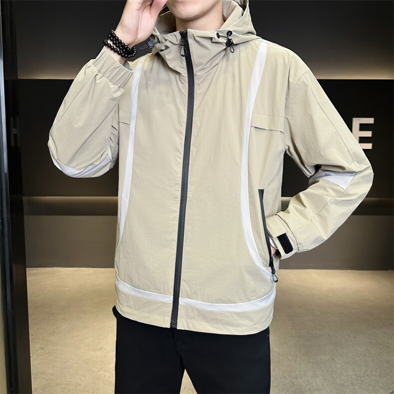 春款现货 冲锋夹克外套男款上衣运动夹克JK02655-P75图片