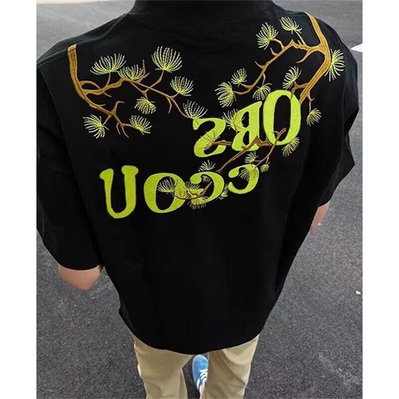 复古潮牌设计感印花短袖t恤夏季高街男士宽松百搭T5204,男装T恤,星座1116A（原606A-3）
