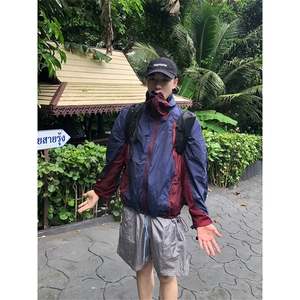网图有货 蝉翼 原版做法 网布拼接防晒衣轻薄骑行服男女 A687-P55图片