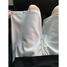 美式拼接速干运动短裤男夏季潮牌设计感宽松直筒透气休闲五分裤子，男装牛仔裤，电商A003