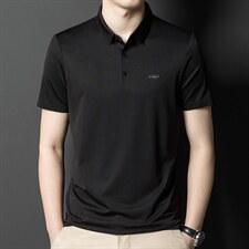 POLO衫男上衣半袖男装衣服男士体恤衫T恤潮牌休闲翻领爸爸短袖男，男装T恤，电商B212（原钱塘6029）
