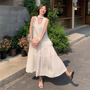 新款现货，前后两穿连衣裙B081-4735-P130-K188图片